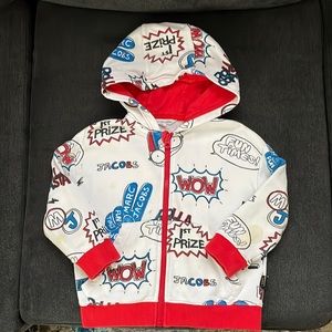 Marc Jacobs zip up hoodie